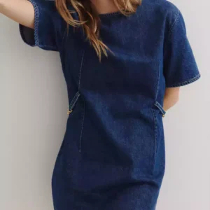 Lightweight denim dress