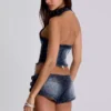 Mini shorts denim