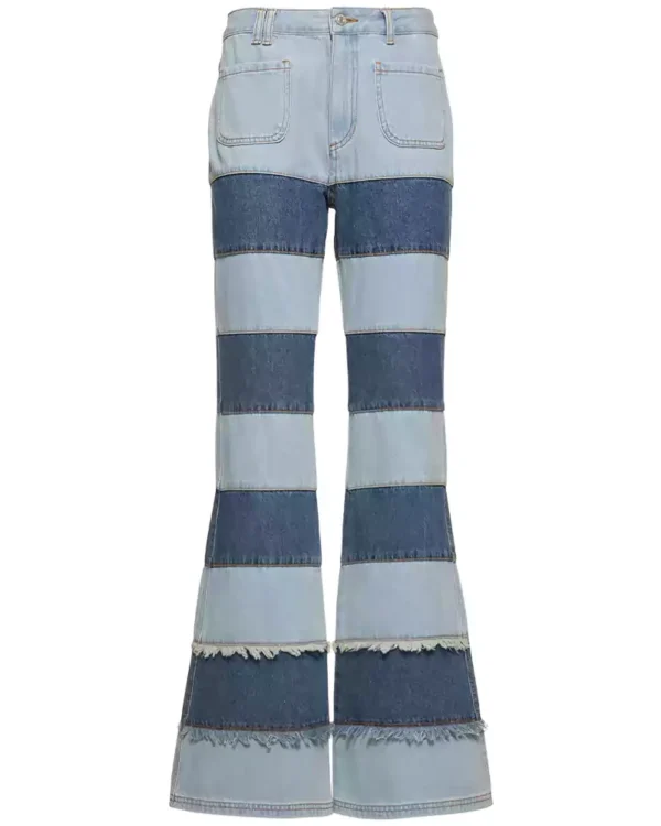 Patchwork denim jeans Patchwork denim jeans