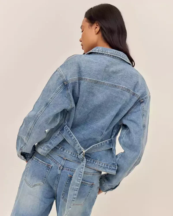 Stone wash denim jacket Stone wash denim jacket