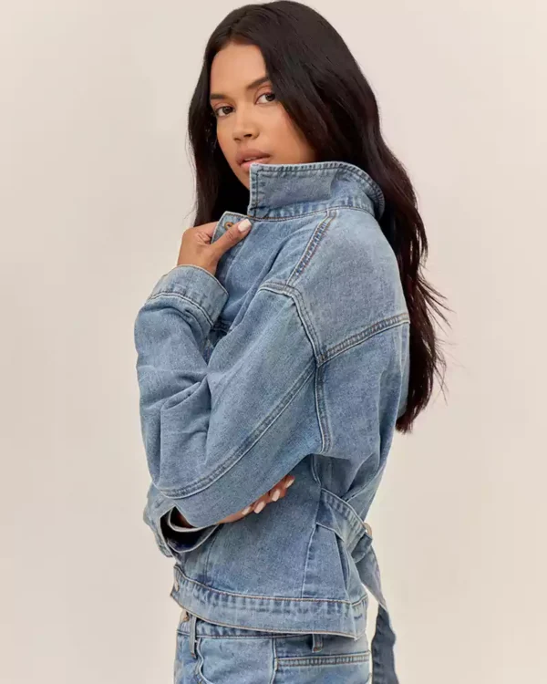 Stone wash denim jacket Stone wash denim jacket