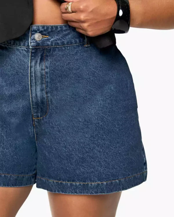 Womens plus denim shorts Womens plus denim shorts