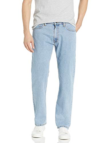 Signature by Levi Strauss & Co. Gold Label Men's Regular Fit Flex Jeans, light stonewash, 29W x 30L