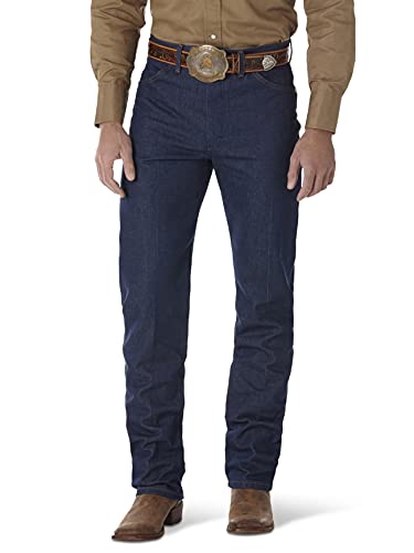 Wrangler Men's 13MWZ Cowboy Cut Original Fit Jean, Rigid Indigo, 32W x 32L