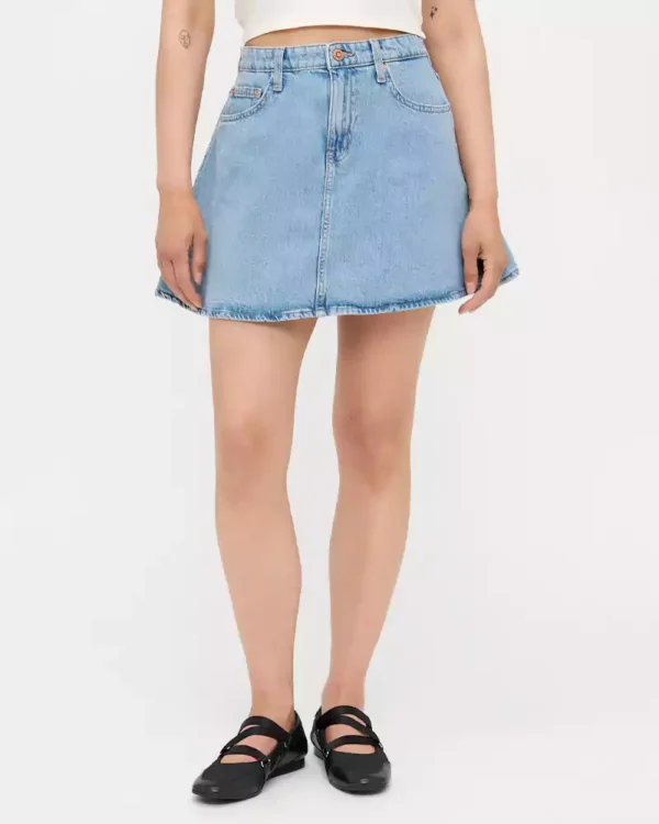 Denim skirt for juniors
