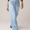 High waisted wide leg denim High waisted wide leg denim