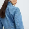 Tie front denim blouse Tie front denim blouse