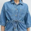 Tie front denim blouse Tie front denim blouse