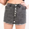 Unique denim shorts