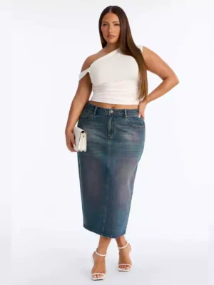 Vintage washed denim