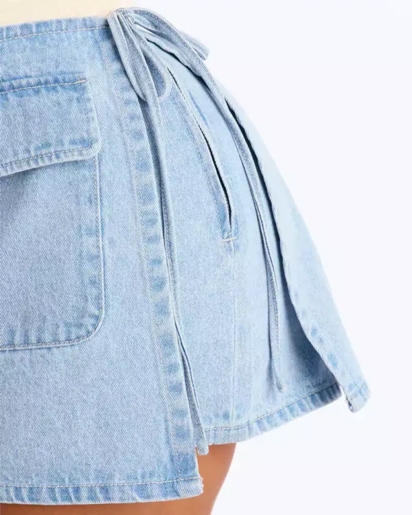 Women skorts denim
