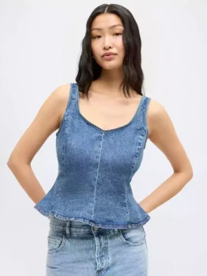 Womens denim blouses