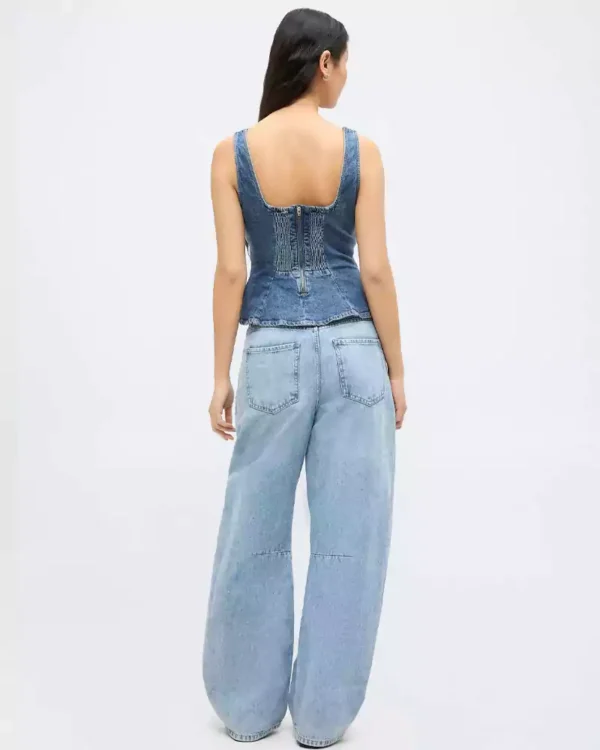 Womens denim blouses