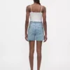 100 cotton denim shorts