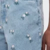 100 cotton denim shorts