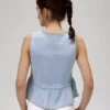 Babydoll denim top