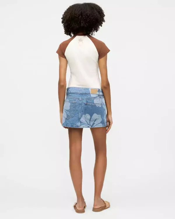 Best denim mini skirts