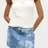 Best denim mini skirts