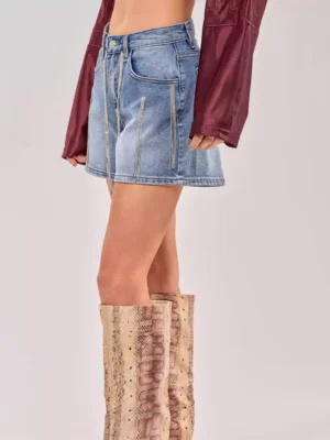 Bling denim shorts Bling denim shorts
