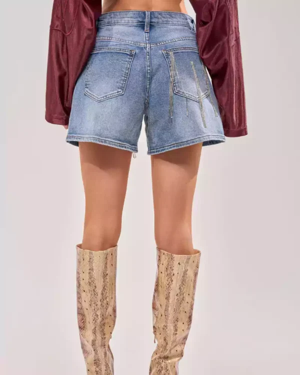 Bling denim shorts Bling denim shorts