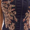 Denim corset bodysuit Denim corset bodysuit