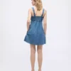 Denim dresses sleeveless