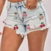 Denim shorts fashion Denim shorts fashion