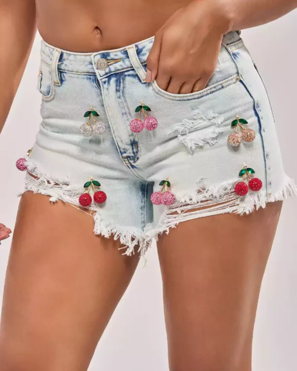 Denim shorts fashion Denim shorts fashion