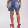 Denim shorts rhinestones