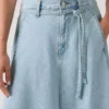Denim skirt maxi length