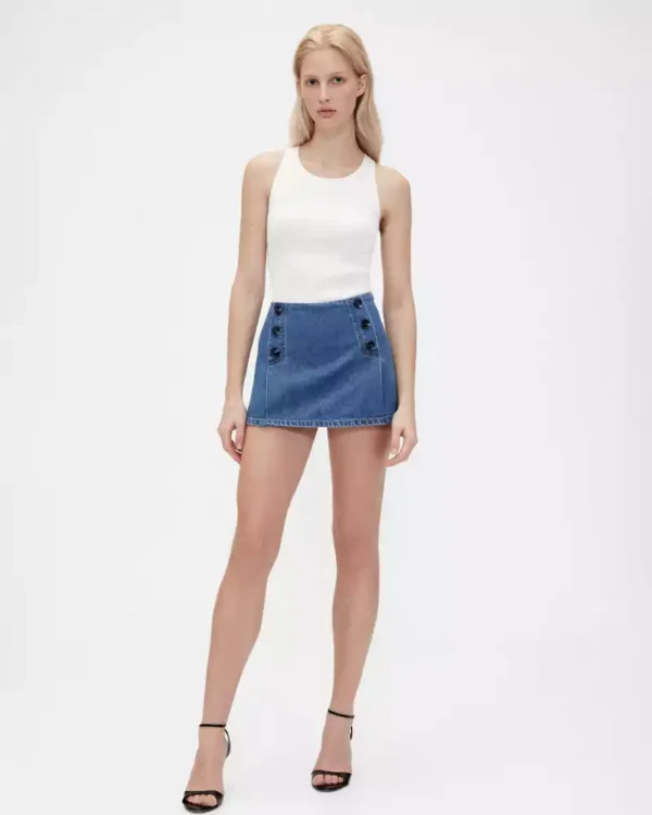 Denim skirt summer