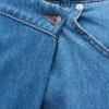 Denim skirt washed