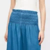 Denim skirt women midi