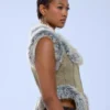 Denim sleeveless vest for women Denim sleeveless vest for women