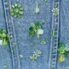 Denim top edikted