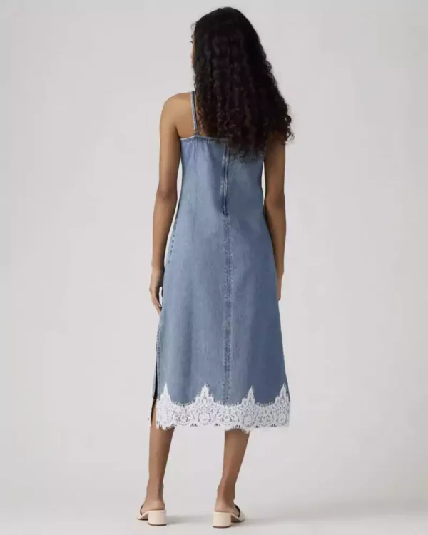 Formal denim dresses