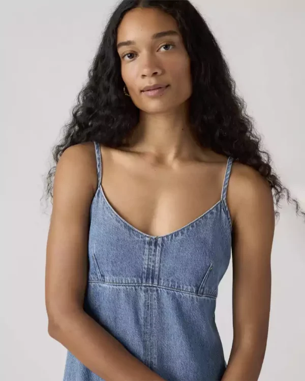 Formal denim dresses