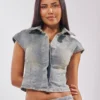 Frame denim blouse