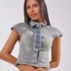 Frame denim blouse
