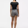Grey denim skirts