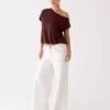 Jeans wide leg denim