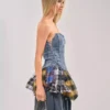 Lioness charismatic denim corset