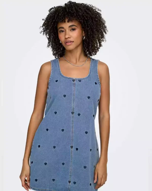 Short denim dresses