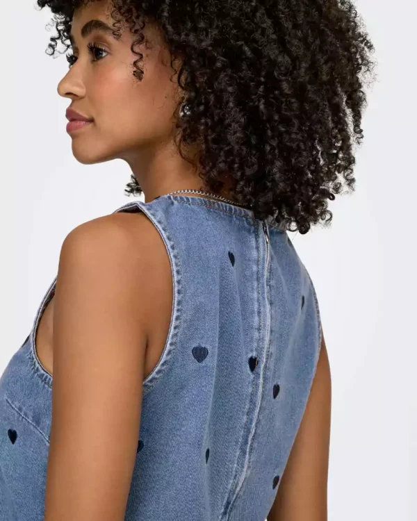 Short denim dresses