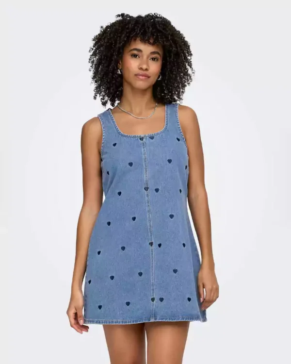 Short denim dresses