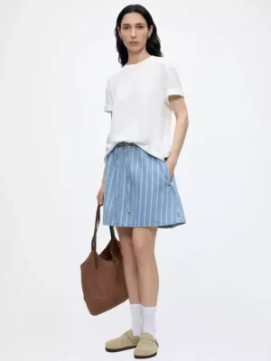 Short denim skirts