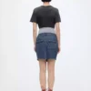 Stretch denim skirts
