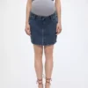 Stretch denim skirts