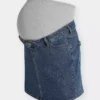 Stretch denim skirts