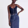 Stylish denim tops for women